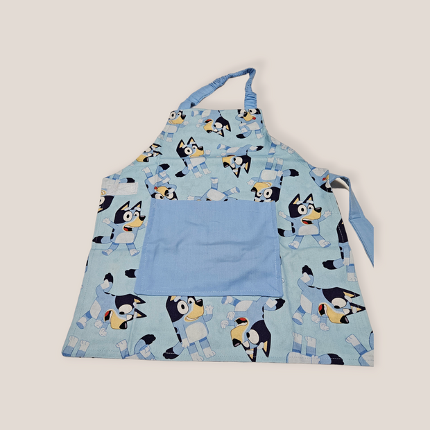 Handmade Boys Aprons size 3 - 7 years old - Luna Bella Designs